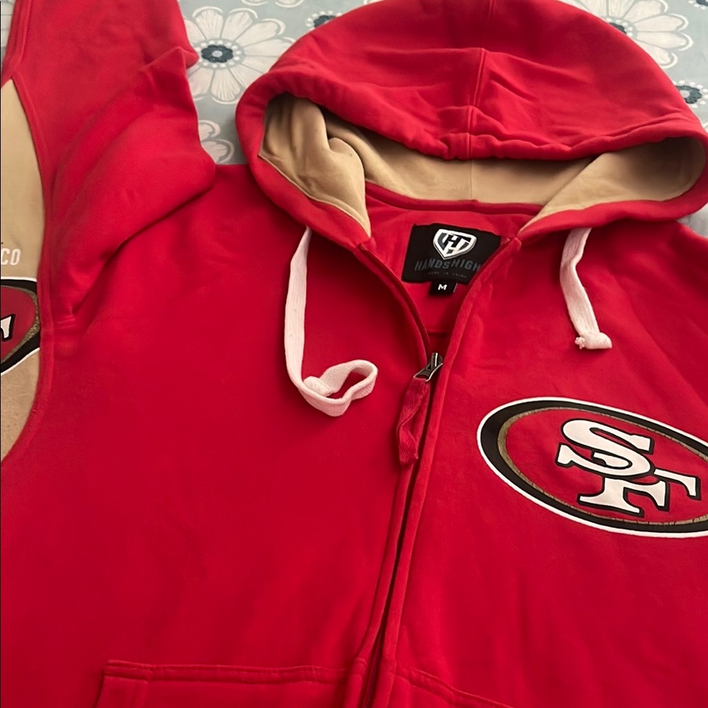 Red San Francisco 49ers Hoodie